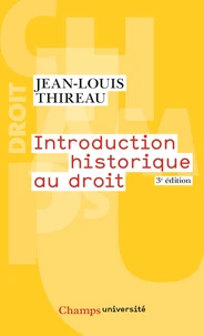 Introduction historique au droit