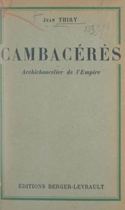 Jean-Jacques-Régis de Cambacérès
