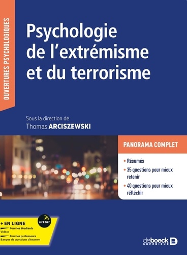 Psychologie de l'extrémisme et du terrorisme