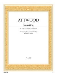 Thomas Attwood - Sonatine en sol majeur - piano..
