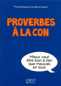 Livres téléchargeables gratuitement au format pdf Proverbes à la con CHM in French
