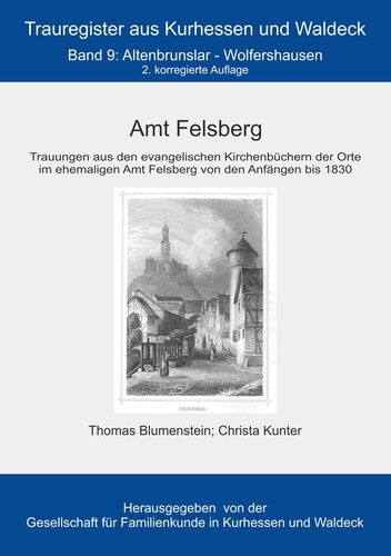 Amt Felsberg. Altenbrunslar bis Wolfershausen
