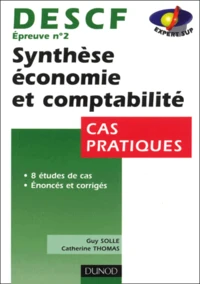 Descf N° 2 Synthese Economie Et Comptabilite. Cas Pratiques
