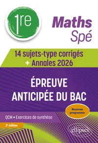 Spé Maths 1re