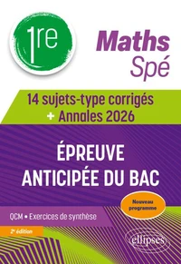 Spé Maths 1re