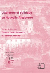 Littérature et politique en Nouvelle Angleterre