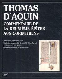  Thomas d'Aquin - Commentaire de la deuxième épître aux Corinthiens.