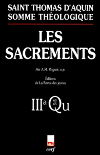 Les Sacrements. 3a, Questions 60-65