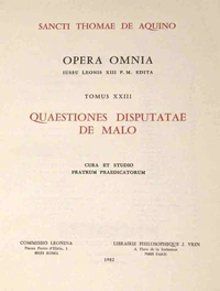 Quaestiones disputatae de malo