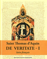  Thomas d'Aquin - Questions disputées De veritate - Tome 1, Questions 1-13 ; Tome 2, Questions 14-29.