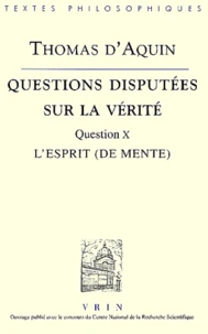 Questions disputées sur la vérité