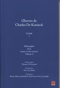 Oeuvres Charles De Koninck