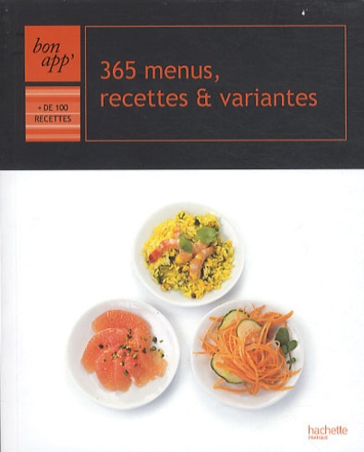 Thomas Feller-Girod - 365 menus, recettes et variantes.