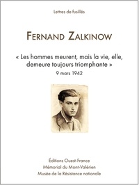 Télécharger des livres google pdf Lettres de fusillés  - Fernand Zalkinow
