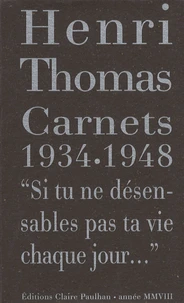Carnets 1934-1948