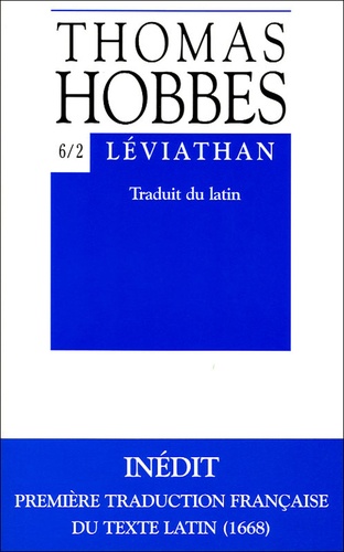 Thomas Hobbes - Léviathan - Tome 6/2.