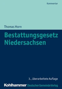 Bestattungsgesetz Niedersachsen