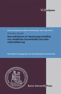 Das Individuum im Spannungsverhältnis von staatlicher Souveränität und Internationalisierung