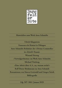Bargfelder Bote 507-508. Lieferung