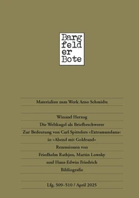 Bargfelder Bote 509-510. Lieferung