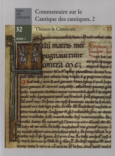  Thomas le Cistercien - Commentaire sur le cantique des cantiques - Tome 2.