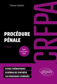 Thomas Lebreton - Procédure pénale - CRFPA 2024.