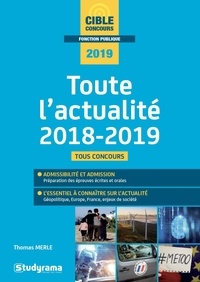 Thomas Merle - Toute l'actualité 2018.