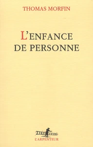 L'enfance de personne