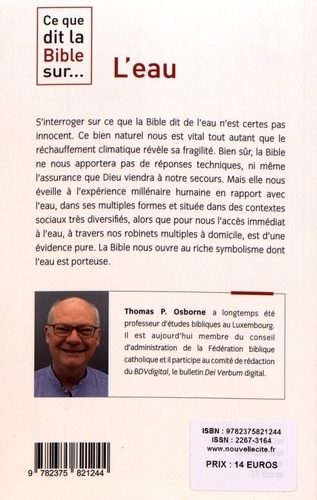 Ce que dit la Bible sur... L'eau