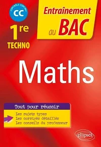 Maths 1re techno