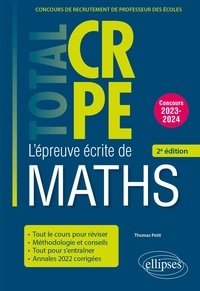 Livres de téléchargement Rapidshare Réussir l’épreuve écrite de mathématiques 9782340072855 par Thomas Petit  (Litterature Francaise)