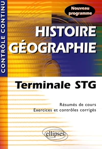 Histoire-Géographie Tle STG