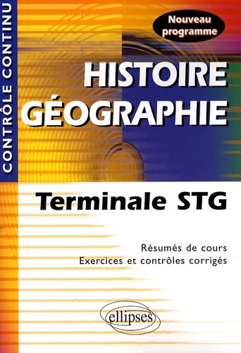 Histoire-Géographie Tle STG
