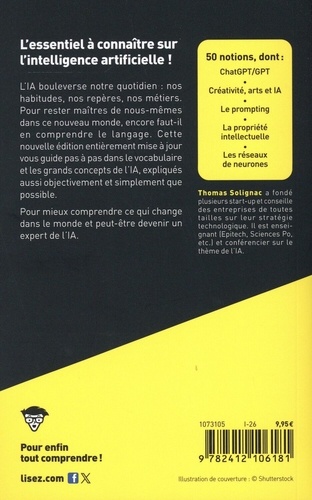L'Intelligence artificielle pour les nuls en 50... - Thomas Solignac ...