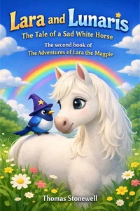 Lara and Lunaris: The Tale of a Sad White Horse