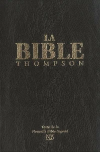 Bible Thompson NBS souple luxe vynil, noire