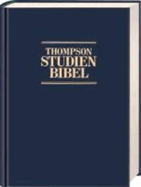 Thompson Studienbibel, Kunstleder blau.