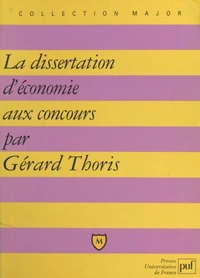 La dissertation d'économie aux concours