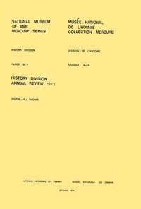 History Division: annual review, 1973