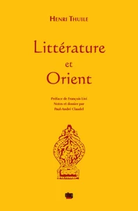 Littérature et Orient