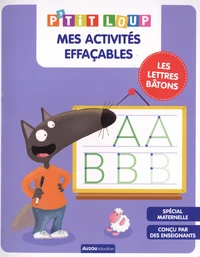 P'tit Loup. Mes activités effaçable
