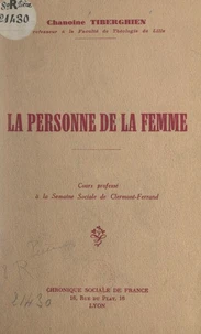 La personne de la femme