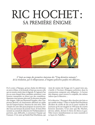 Ric Hochet l'Intégrale Tome 2 L'ombre de caméléon, Piège pour Ric Hochet, Rapt sur le France
