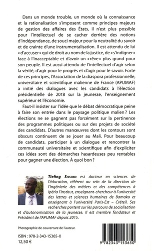 La jeunesse, l'enseignement supérieur et l'économie au Mali. L'APUMAF dialogue avec des candidats à l'élection présidentielle 2018