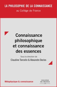 Connaissance philosophique et connaissance des essences