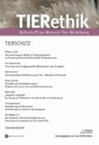 TIERethik 01/2013 - Heft 6: Tierschutz.