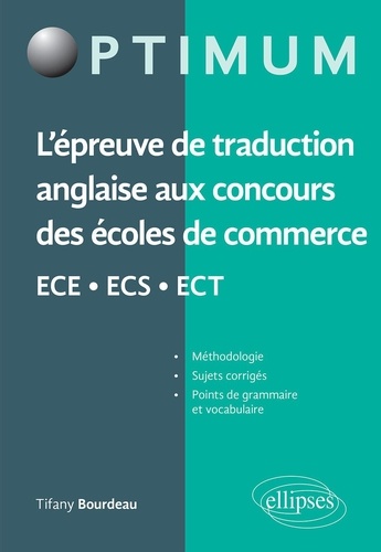 L'épreuve de traduction anglaise aux concours des écoles de commerce ECE-ECS-ECT
