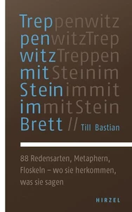 Treppenwitz mit Stein im Brett