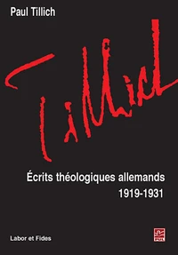 Ecrits théologiques allemands (1919-1931)
