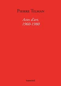 Actes d'art (1960-1980)